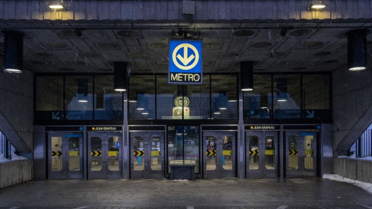 ​Station de métro Jean-Drapeau à Montréal.